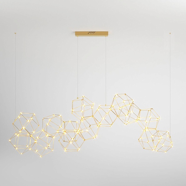 Подвесной светодиодный светильник Eurosvet Uma 90168/14 медь изображение 1 Подвесной светодиодный светильник Eurosvet Uma 90168/14 медь Фото № 1