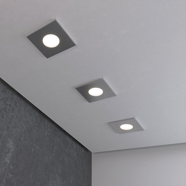 Встраиваемый светильник Elektrostandard 126 MR16 серебро a053363 Фото № 3