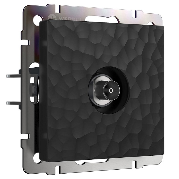 ТВ-розетка оконечная Werkel Hammer черный W1283008 4690389163081 изображение 1 ТВ-розетка оконечная Werkel Hammer черный W1283008 4690389163081 Фото № 1