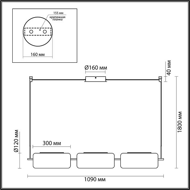 Подвесной светодиодный светильник Odeon Light Kavia 5003/30L изображение 6 Подвесной светодиодный светильник Odeon Light Kavia 5003/30L Фото № 6