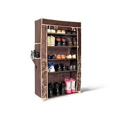 Обувница Sheffilton SHT-SR1 темно-коричневый 7557501301