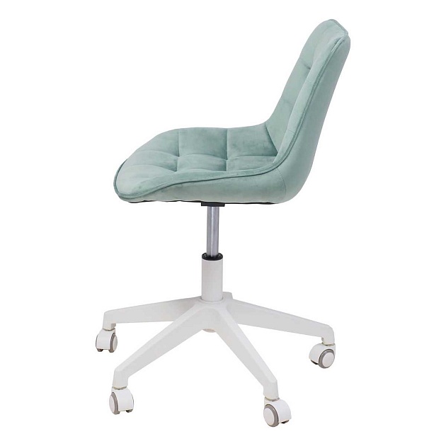 Поворотное кресло AksHome Carolyn велюр, мятный 91958 Фото № 15