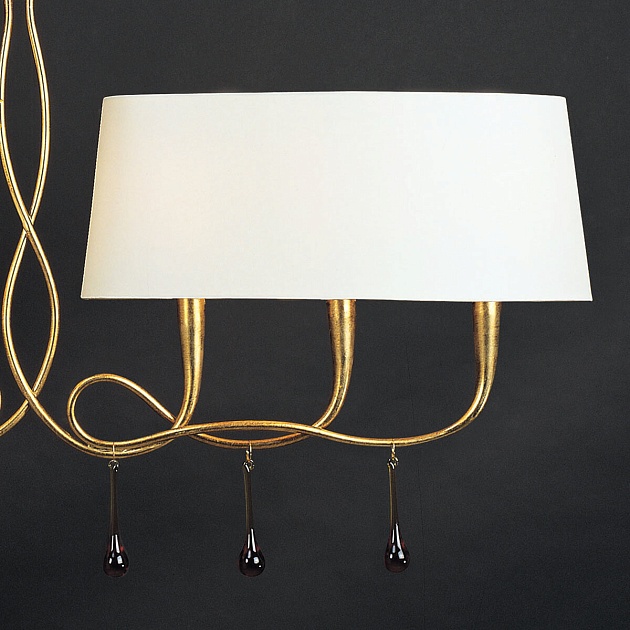 Подвесной светильник Mantra Paola Painted Gold 3541 Фото № 4