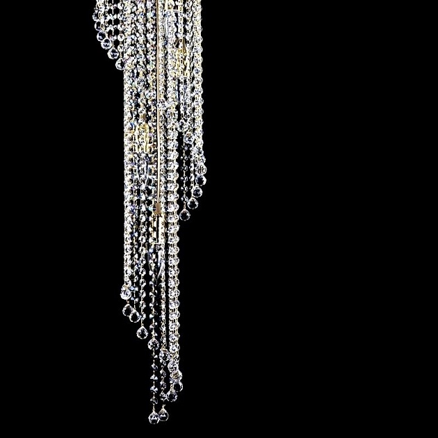 Каскадная люстра Artglass Spiral 300x1200 Balls CE Фото № 2