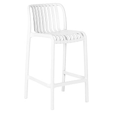 Стул полубарный DOBRIN CHLOE (белый) 777-1PP-LMZL CHLOE