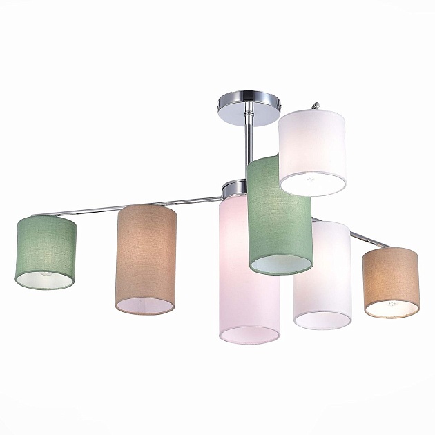 Потолочная люстра Evoluce Essenza SLE300602-07 изображение 4 Потолочная люстра Evoluce Essenza SLE300602-07 Фото № 4