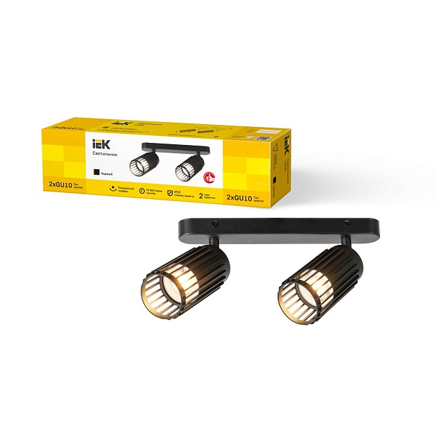 Спот IEK LT-USB0-4208-GU10-2-K02 изображение 3 Спот IEK LT-USB0-4208-GU10-2-K02 Фото № 3