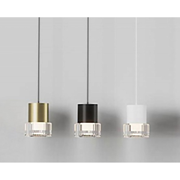 Подвесной светодиодный светильник Italline IT014-0203 black Фото № 2