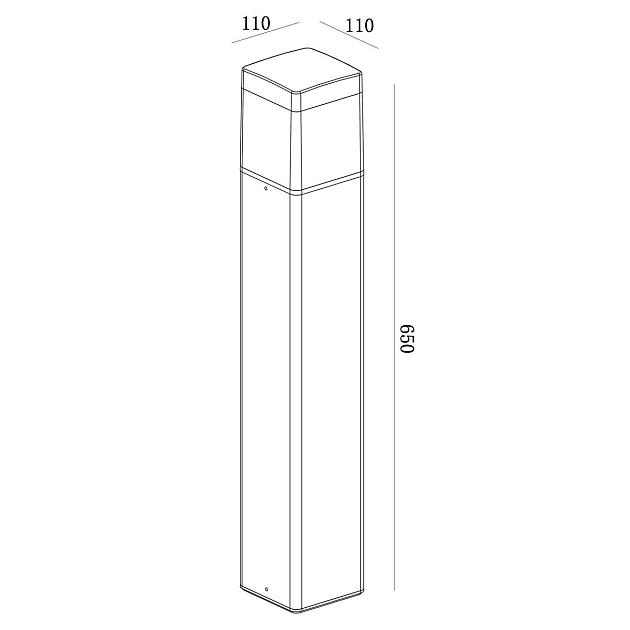Уличный светодиодный светильник Mantra Chicago 8109 изображение 2 Уличный светодиодный светильник Mantra Chicago 8109 Фото № 2