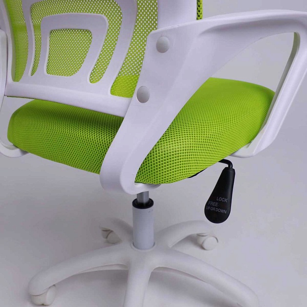 Детское кресло AksHome Ricci белый + салатовый 91965 Фото № 10