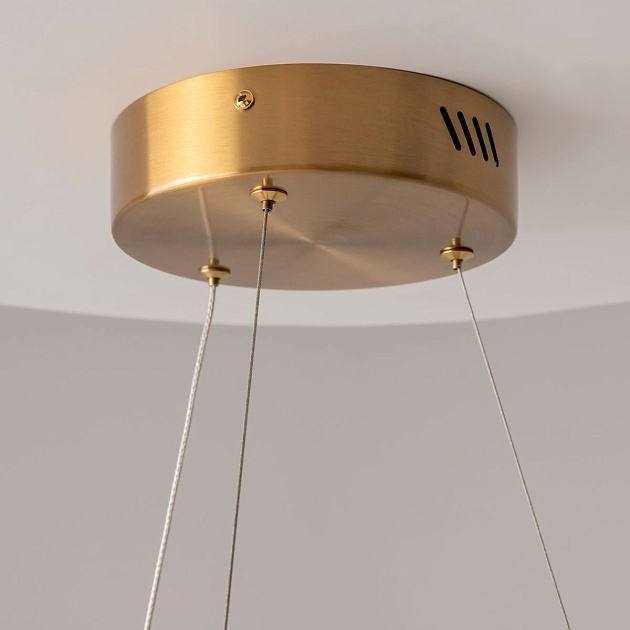 Подвесная светодиодная люстра Maytoni Saturno MOD415PL-L36BS4K изображение 2 Подвесная светодиодная люстра Maytoni Saturno MOD415PL-L36BS4K Фото № 2