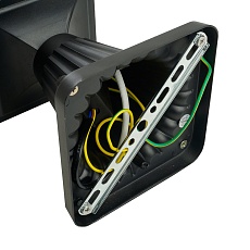 Светильник садово-парковый Feron PL744 на постамент 60W 230V E27, черный 51275 4