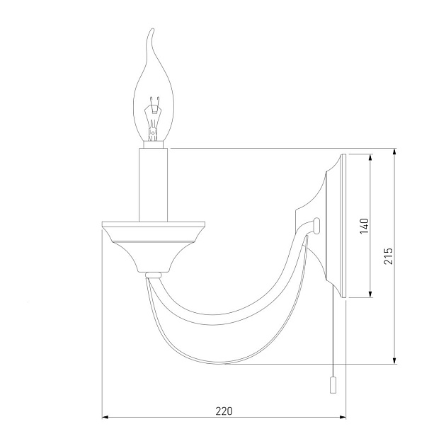 Бра Eurosvet Lazzaro 60098/2 черный Фото № 2