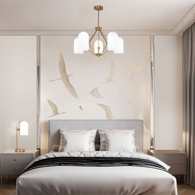 Настольная лампа Eurosvet Bambola 01164/1 латунь изображение 6 Настольная лампа Eurosvet Bambola 01164/1 латунь Фото № 6