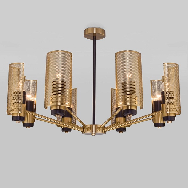 Потолочная люстра Eurosvet Grino 70139/8 латунь Фото № 1