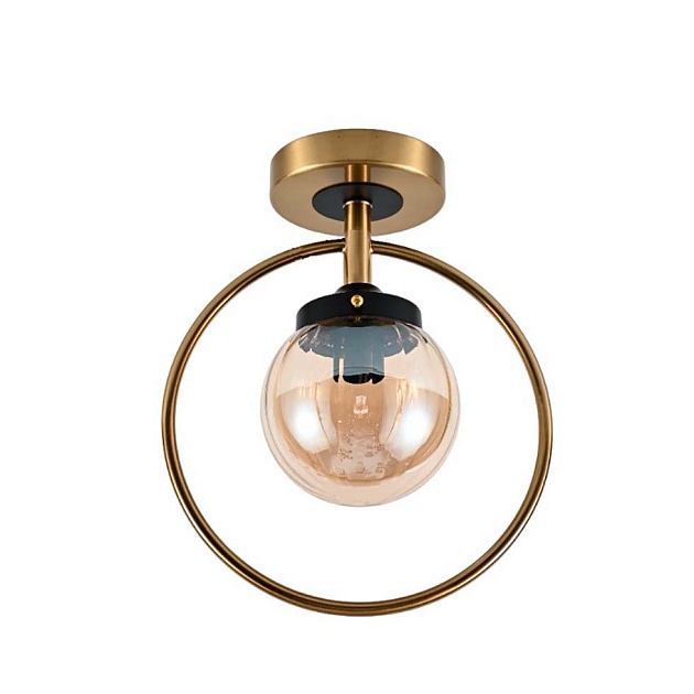 Потолочный светильник ЭкономСвет 13108/1COP+BK TEA изображение 1 Потолочный светильник ЭкономСвет 13108/1COP+BK TEA Фото № 1