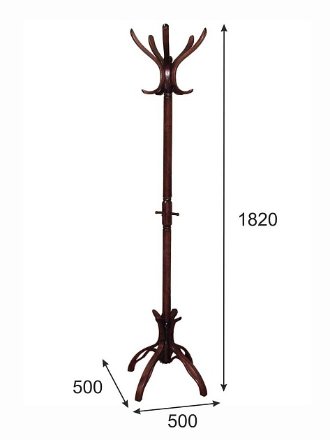 Напольная вешалка Мебелик В 12Н 002151 Фото № 3