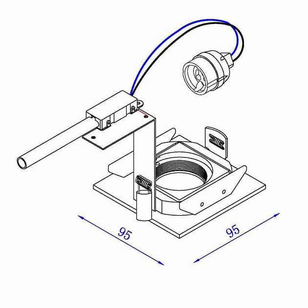 Встраиваемый светильник Lucide Eas 10909/01/12 Фото № 2
