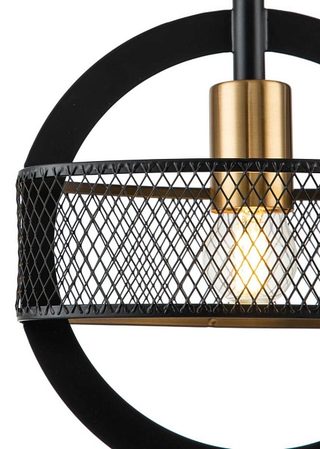 Подвесной светильник Indigo Rano 10010/1P Black V000184 Фото № 4