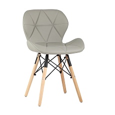 Кухонный стул Stool Group Бон экокожа серый DC-19122601 grey