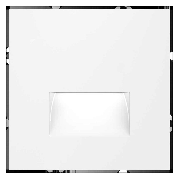 Подсветка светодиодная встраиваемая Voltum S70, (белый матовый) VLS070602 Фото № 1