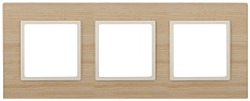Рамка 3-постовая ЭРА Elegance 14-5303-11 Б0034582