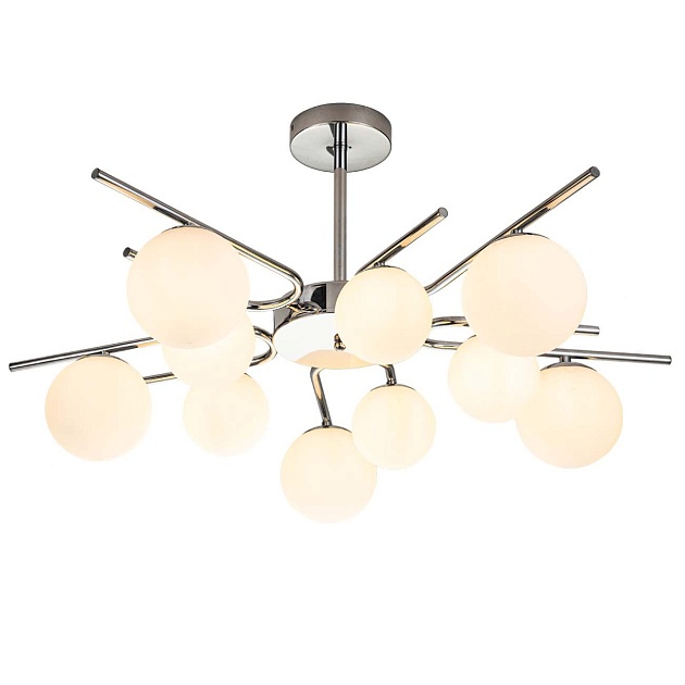 Потолочная люстра Escada Sphere 642/10P Silver Фото № 1