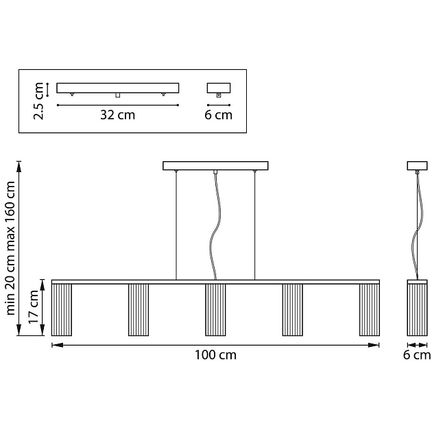 Подвесная люстра Lightstar Roma 718053 изображение 2 Подвесная люстра Lightstar Roma 718053 Фото № 2