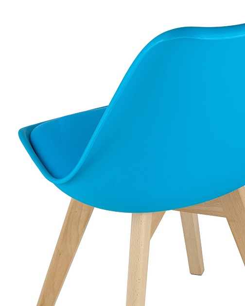 Кухонный стул Stool Group FRANKFURT бирюзовый дер. ножки Y863 aqua Фото № 6