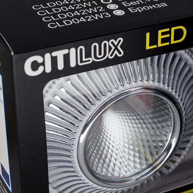 Встраиваемый светодиодный светильник Citilux Дзета CLD042W1 Фото № 5