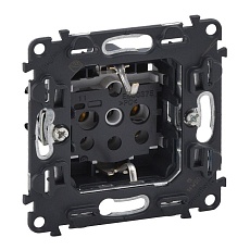 Розетка 2К+З Legrand Valena Мех In Matic 16A 250V 753025