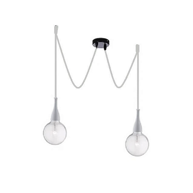 Подвесной светильник Ideal Lux Minimal SP2 Bianco Opaco 112718 изображение 1 Подвесной светильник Ideal Lux Minimal SP2 Bianco Opaco 112718 Фото № 1