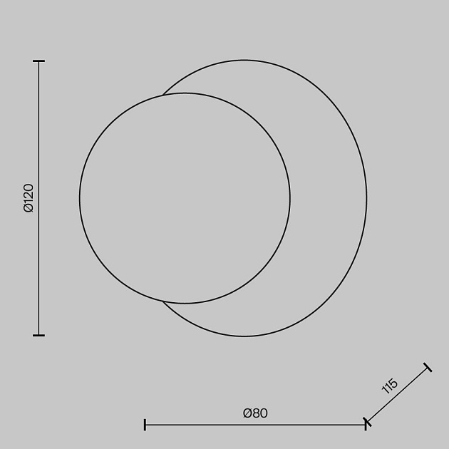 Бра Maytoni Ambre MOD331WL-L3BS3K Фото № 5