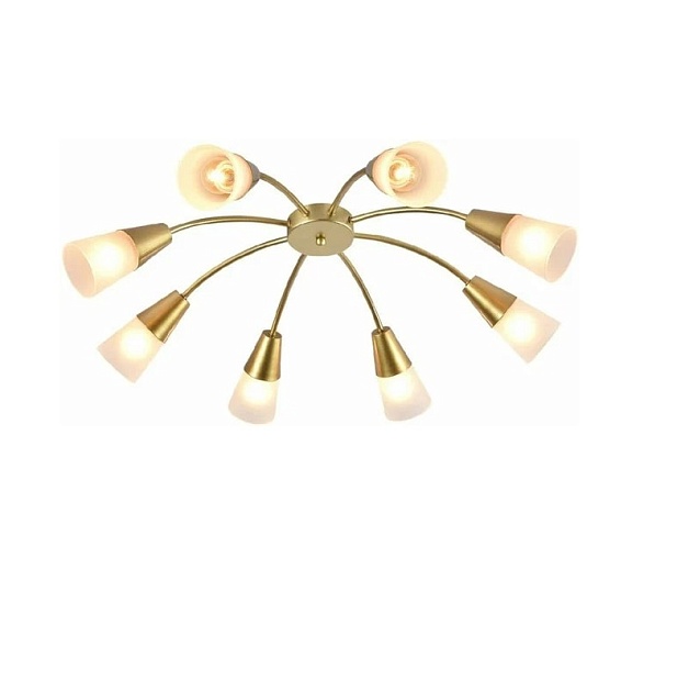 Потолочная люстра Escada Aquilegia 1100/8P Gold Фото № 1