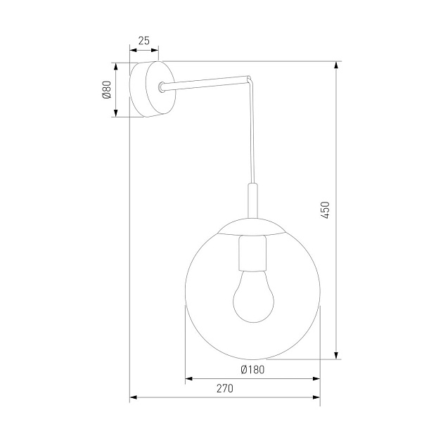Бра TK Lighting 5387 Esme Фото № 2
