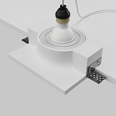 Встраиваемый светильник Maytoni Technical Gyps Modern DL006-GU10-RD-W 3