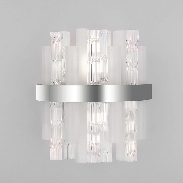 Настенный светильник Bogates Hollis 367/2 никель Фото № 4