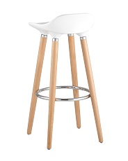 Барный стул Stool Group Модерн белый JASMINE WHITE 3