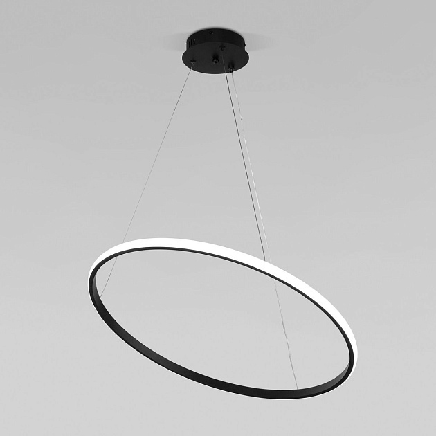 Подвесной светодиодный светильник Eurosvet Collars 90264/1 черный Фото № 5