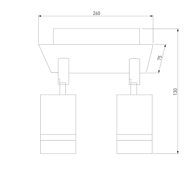 Светодиодный спот Eurosvet Stalk 20064/2 LED хром Фото № 3