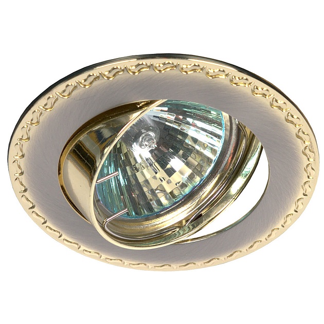 Встраиваемый светильник ЭРА Литой KL23А SN/G C0043715 изображение 1 Встраиваемый светильник ЭРА Литой KL23А SN/G C0043715 Фото № 1