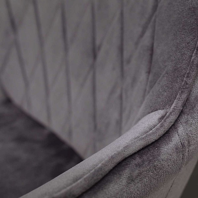 Кресло AksHome Pablo серый, велюр 72329 Фото № 7