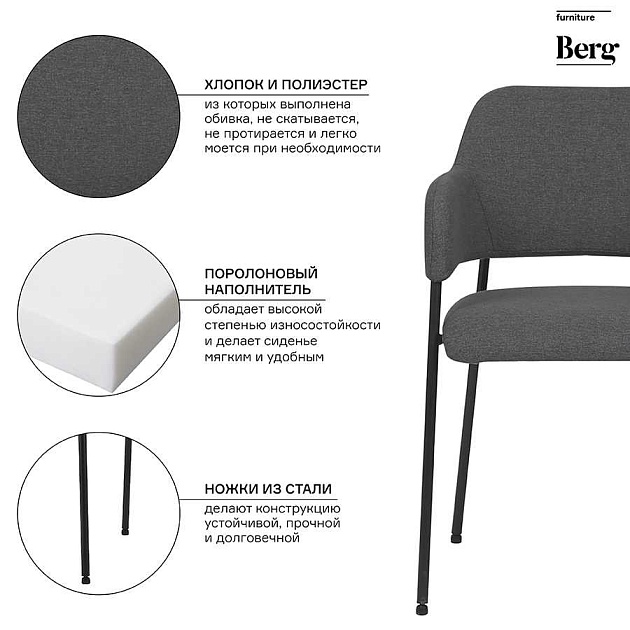 Кухонный стул Bergenson Bjorn Wendy BECH-WEVTEX_22 Фото № 3