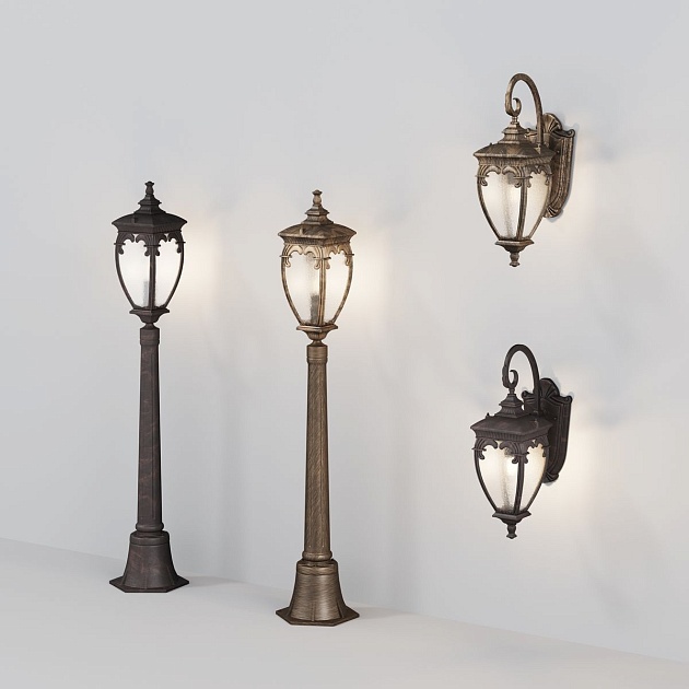 Уличный светильник Maytoni Fleur O414FL-01BZ1 Фото № 2