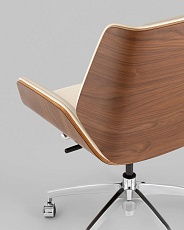 Офисное кресло TopChairs Crown SN A312-A 8383-1 walnut back 1