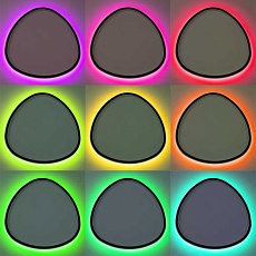 Потолочный светодиодный светильник Citilux Trio CL215B260E 1