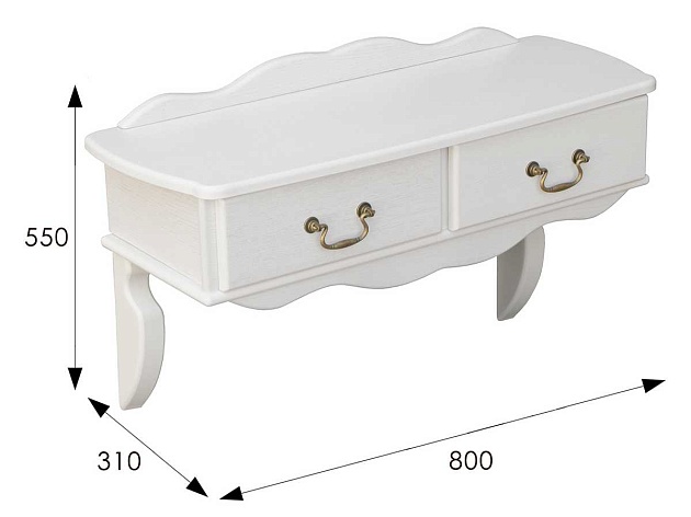 Консоль Мебелик Берже 20 002473 Фото № 3