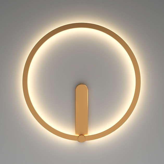 Настенный светодиодный светильник Denkirs Round DK5035-SG Фото № 6