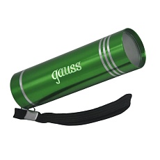 Ручной светодиодный фонарь Gauss от батареек 90х25 120 лм GF107 4
