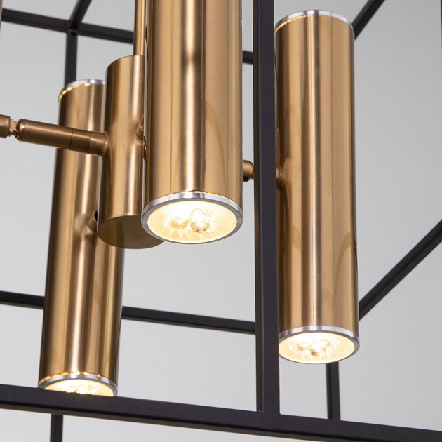 Подвесная люстра Eurosvet Adamson 70142/8 латунь Фото № 2